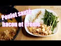 Poulet au bacon facile 