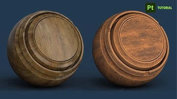 How to make your own of wood materials in Substance Painter | #textures #materials