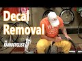 How To Remove & Install Bike Decals.  Decal Removal Hacks.