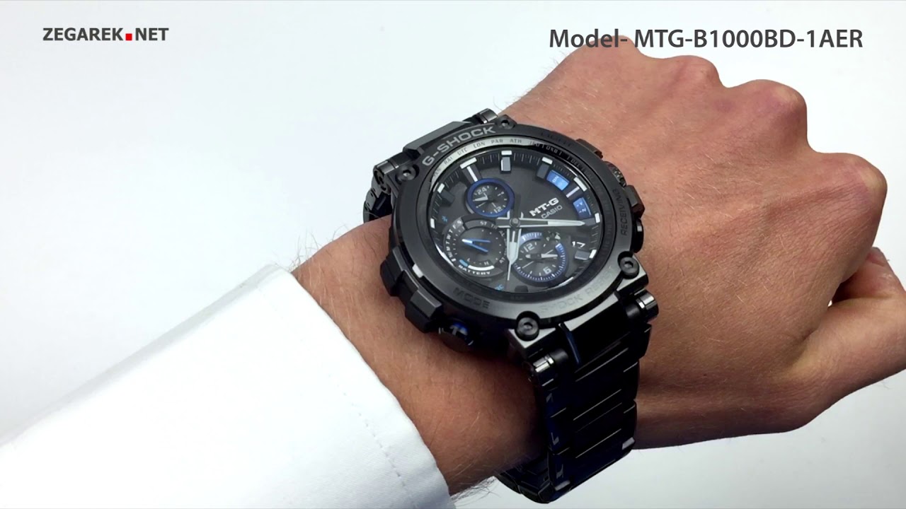 Casio G-SHOCK Exclusive MTG-B1000BD-1AER - Zegarek.net