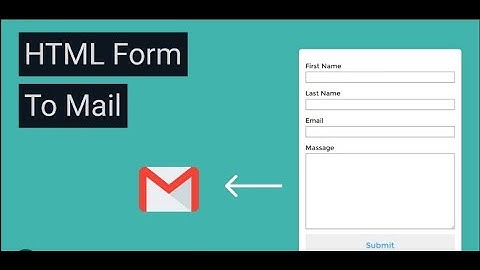 Send Email From Html Contact Form Without Any Backend Language #htmltutorial
