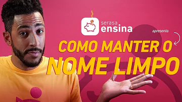 Como tirar comprovante de nome limpo?