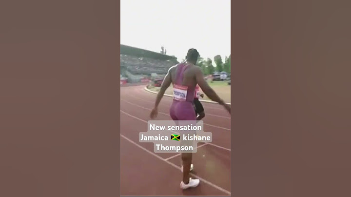 Kishane Thompson 100m gyulai memorial continental tour Gold 9.91 #trackandfield #jamaica
