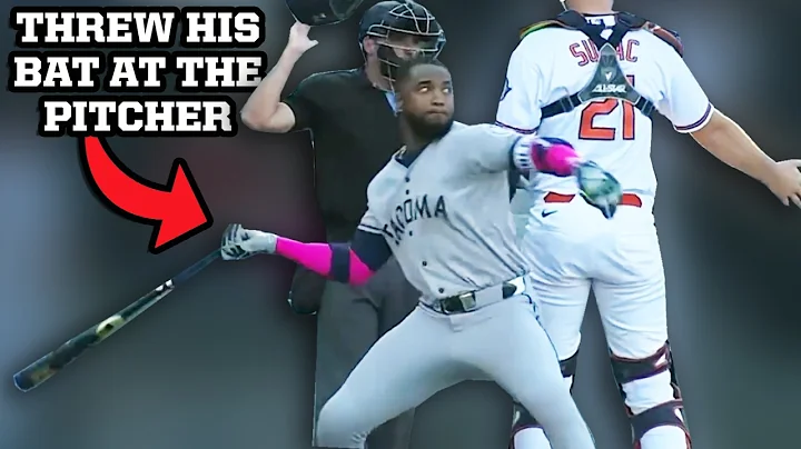 Mariners outfielder Victor Robles throws bat at pitcher after being hit by five pitches, a breakdown