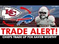 Breaking chiefs trade up to pick xavier worthy in the 2024 nfl draft  chiefs day 1 draft grades