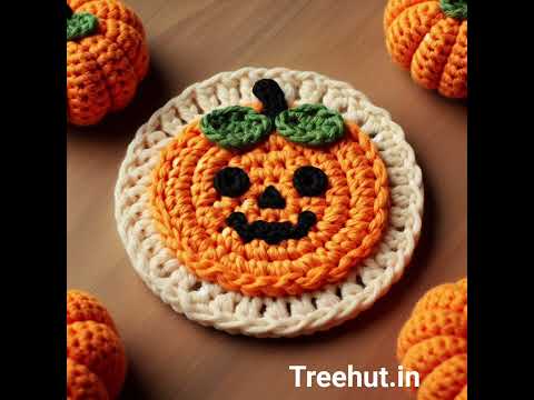Fall Crochet ideas, Pumkin Squash Crochet Coasters and Amigurumi Toys