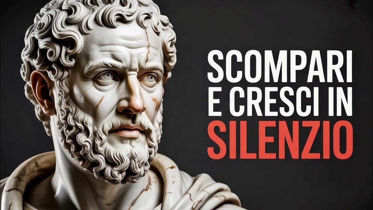 Come SCOMPARIRE e CRESCERE in SILENZIO (Applica Questo) - Saggezza Stoica