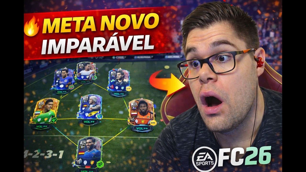 Meta Fc NOVA TÁTICA META DO EA FC 26 QUE OS PROS ESTÃO USANDO - YouTube