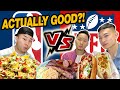 NBA Arena vs NFL Stadium FOOD! (Which is better?)