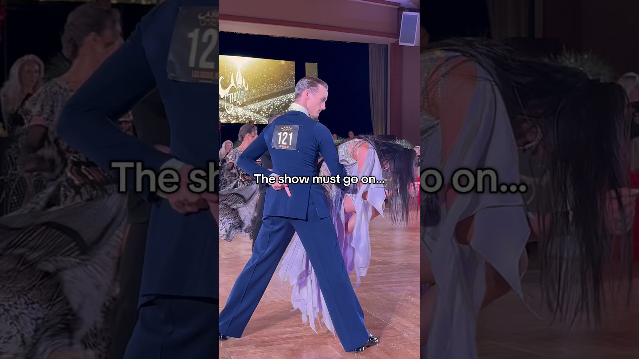 One of the worst hits we have ever had…🥺😣❤️‍🩹#ballroom #dance #smooth #tango #sports