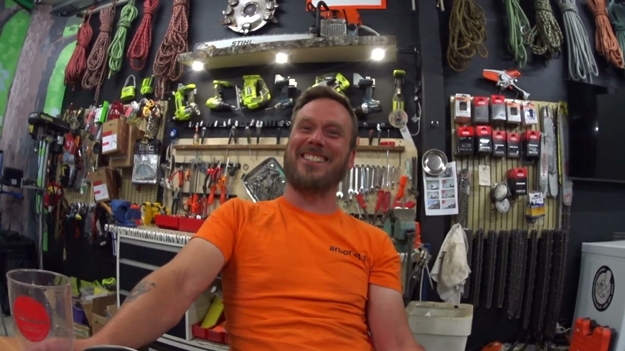 Puunkaatajien eliittiä - arboristi Mika Vainionpää