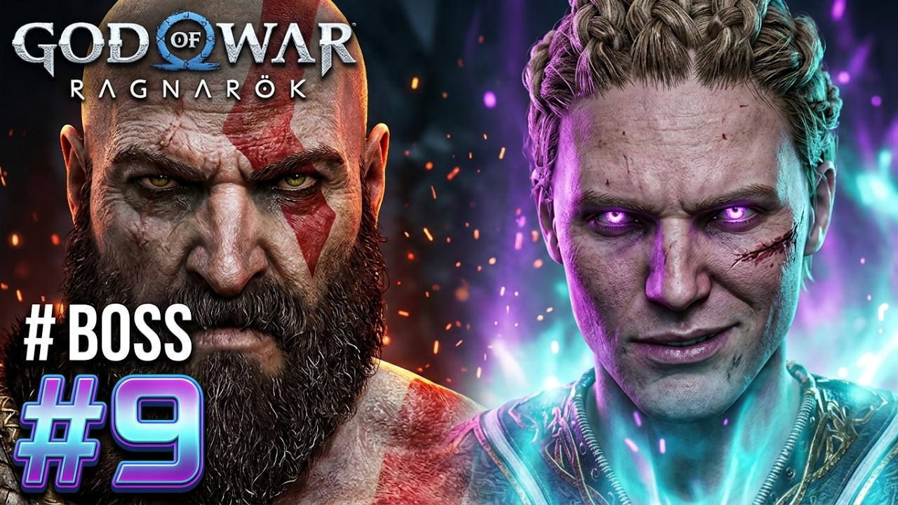 KRATOS fights HEIMDALL in God War Ragnarök | PS5 Pro