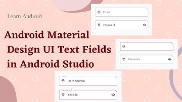 🔥 Text Field Material Design in Android Studio 🔥 #Text_Field