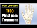 Wrist pain pinky side treatment: TFCC injury pain relief massage and exercises