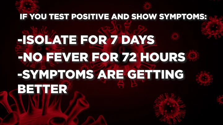 SAQ: How do I know when it's safe to come out of isolation