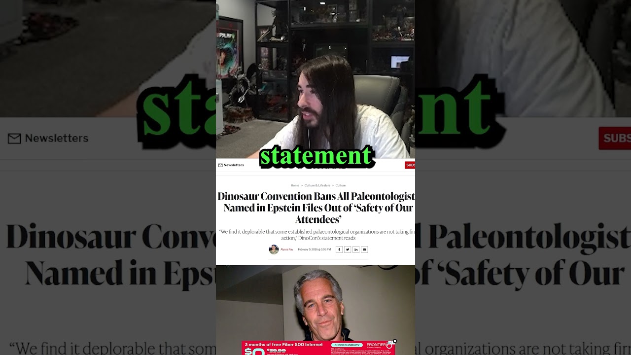 W DinoCon #moistcritikal #penguinz0 #shorts