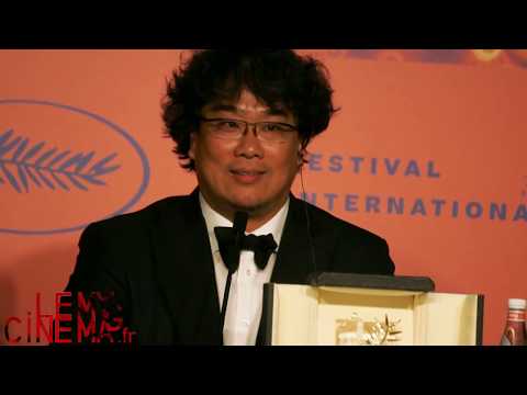 #Cannes2019 - Bong Joon Ho Palme d'or -  La conférence de presse