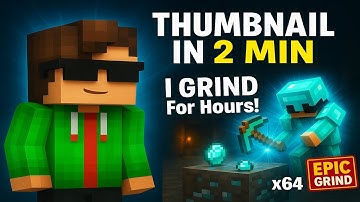 Make PRO Minecraft Thumbnails With AI (Easy & Free Tool!)