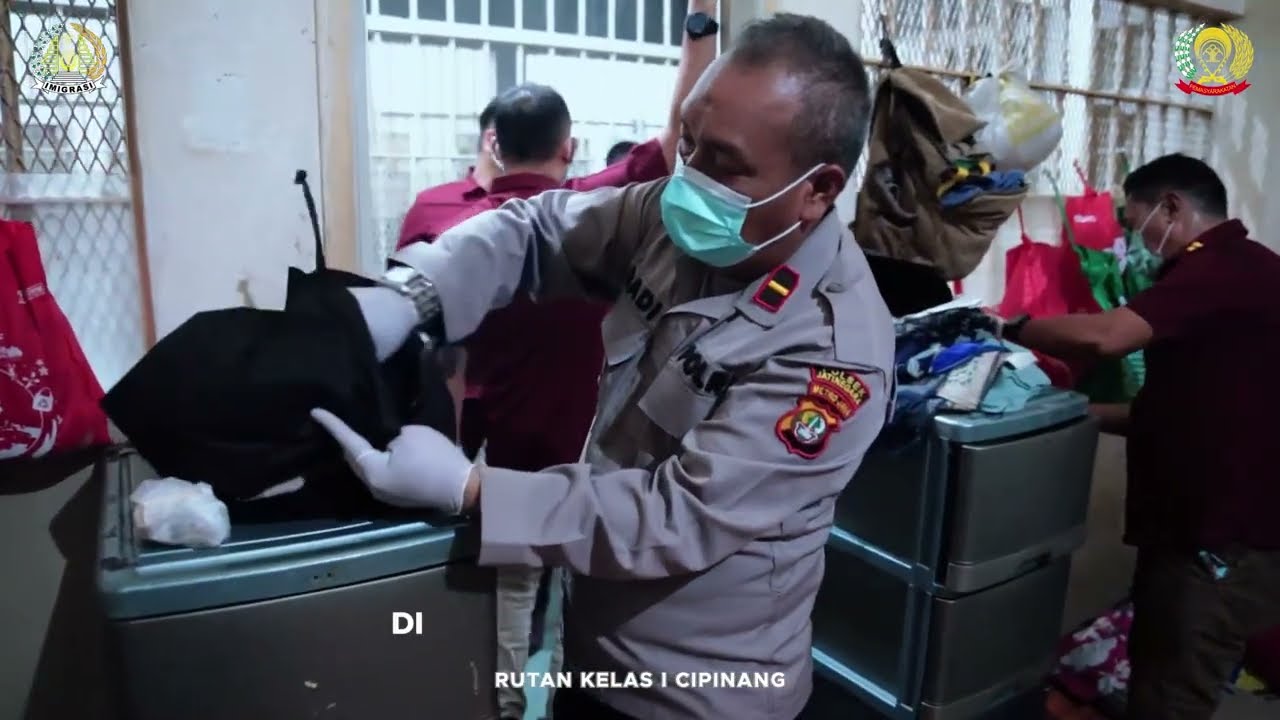 Rutan Cipinang Razia Blok Hunian & Tes Urine Cegah Narkoba