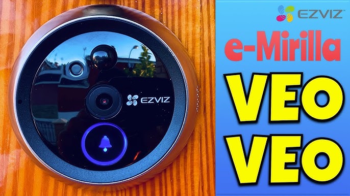 INSTALAR MIRILLA EZVIZ DP1C CON SOULTEK 