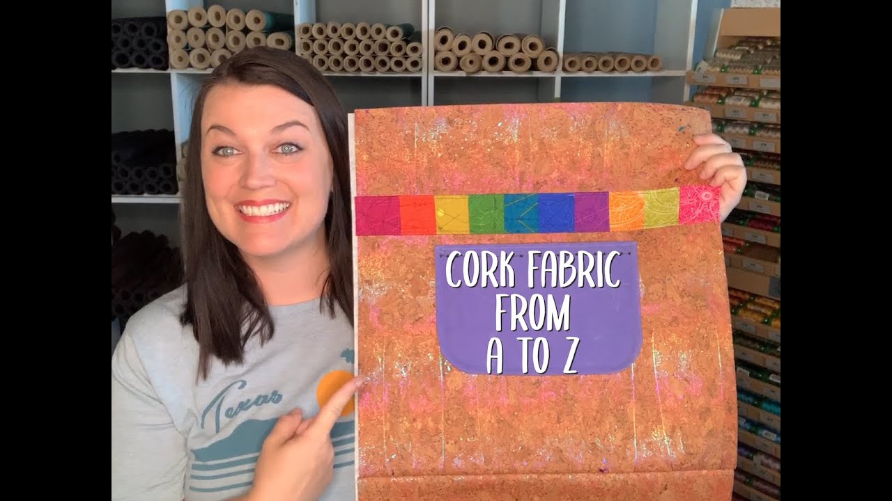 All things Cork Fabric Getting Started YouTube