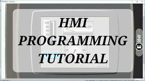 Learn HMI programming with the simulation software Mitsubishi E Designer