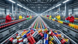 Inside a Mega Soft Drink Factory – How Multiple Famous Beverages Are Mass Produced (Full Process) screenshot 5