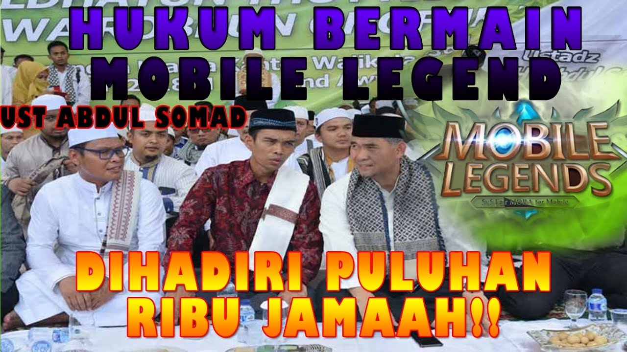 HUKUM BERMAIN MOBILE LEGEND / GAME LAINNYA UST ABDUL HUKUM BERMAIN MOBILE LEGEND / GAME LAINNYA UST ABDUL