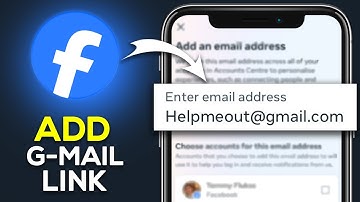 How To Add Gmail On Facebook (2025) - Easy Guide