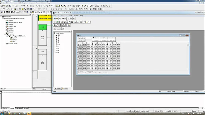 Omron PLC Data Memory Transfer