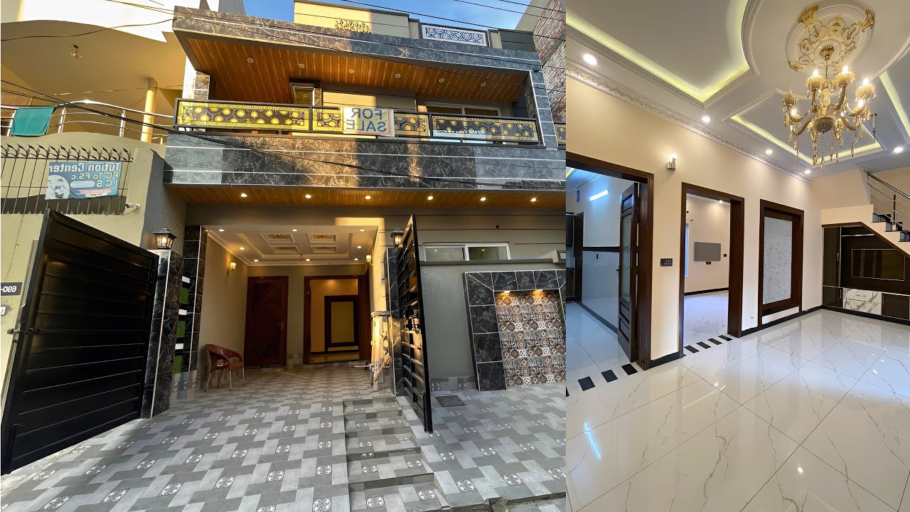 5 Bedroom 🛏️ 2 kitchen 🍽️ 2 Tv lounge 📺 || 5 MARLA House For Sale in Lahore 