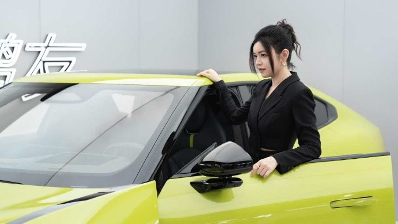 陳妍希michelle 喜提全新小鹏P7  | Michelle Chen takes delivery of her brand-new XPeng P7