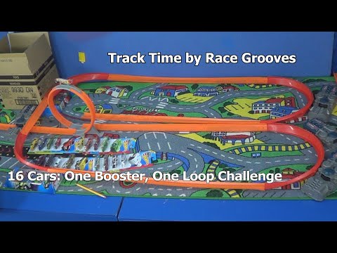 Track Time! One booster, one loop challenge. Who can go all the way? 14D Track Time by Race Grooves