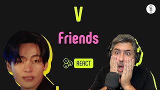 V | Friends | Vocal coach REACTION &amp; ANÁLISE | Rafa Barreiros