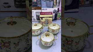🌟 Enamel Coating 3 Pieces Cookware Set – Elegant Design, Healthy Cooking! 🌟. WhatsApp:03142626506