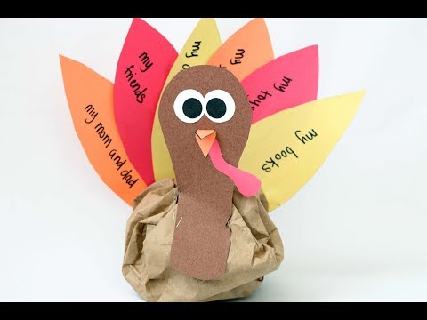 November Crafts for Kids - Thanksgiving themed - LOW LIFT FUN