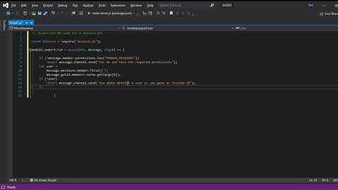Discord bot DM command