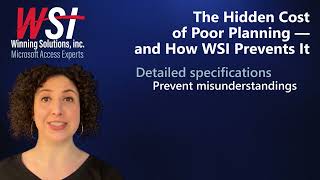 The Hidden Cost of Poor Planning, and How WSI Prevents It