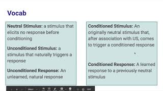 Classical Conditioning