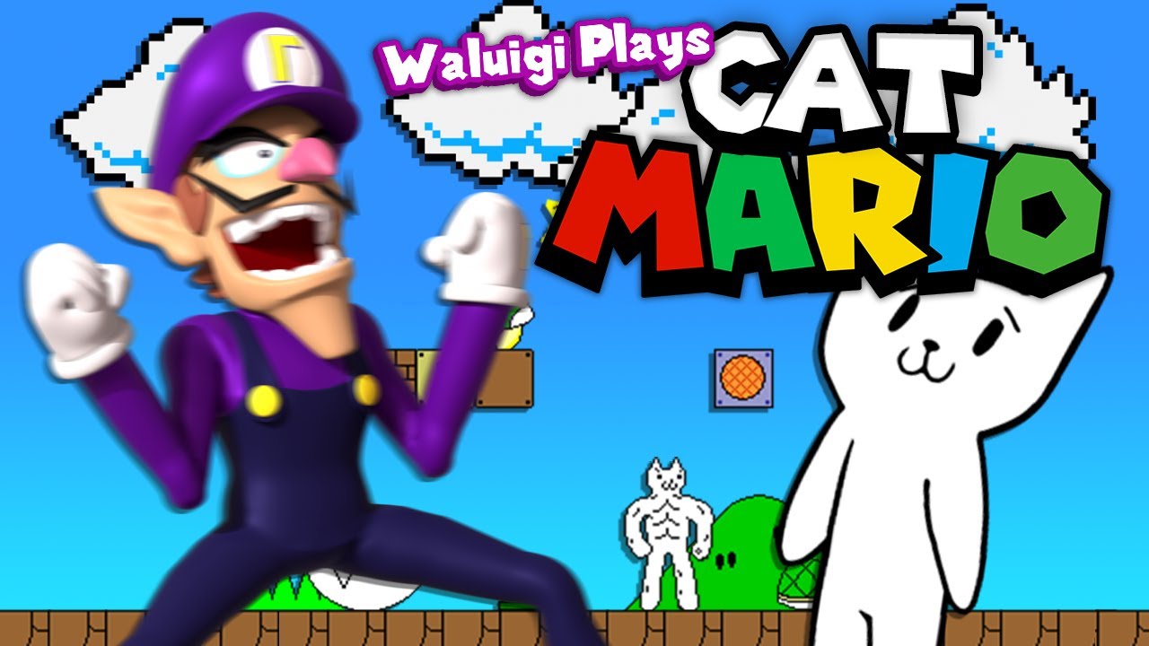 Luigi Plays Cat Mario - Part 1