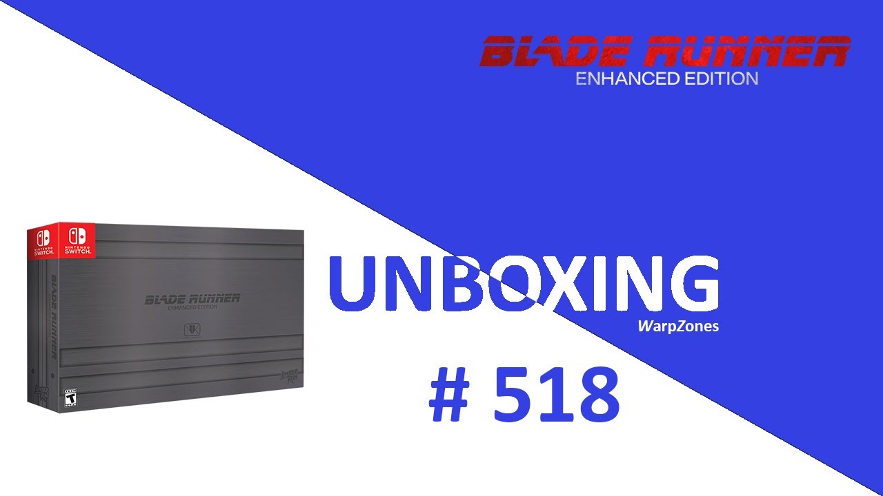 Unboxing / Déballage # 518 Blade Runner: Enhanced Edition Ultimate Edition (Limited Run)