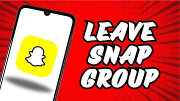 How to leave Snapchat Group Chats