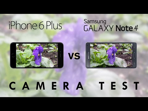 iPhone 6 Plus vs Samsung Galaxy Note 4  - Camera Test Comparison