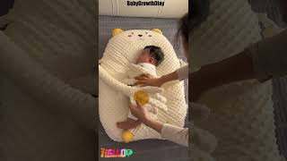 How Do I Keep My Baby Comfortable After Feeding? Use The Baby Anti - Spit Milk Slope Pillow
