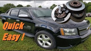 CHEVY Avalanche BRAKE & ROTOR Replacement front & back BONUS MEET MY SISTER !