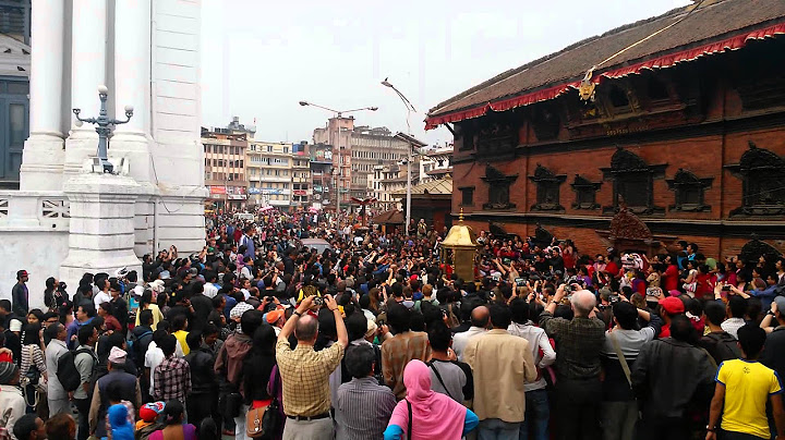 Die lebende Göttin von Nepal