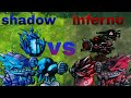 Shadow vs inferno in plants vs zombies fusion 3.1.1#trending#PvZFusion#viral #gaming #pvz