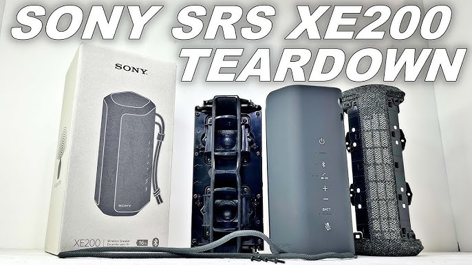 Sony SRS-XE200 im Test: Bluetooth-Lautsprecher mit Bass und gutem Klang -  YouTube