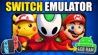 MELHOR Emulador de Nintendo SWITCH para ANDROID (4GB RAM) LITE Otimizado + Tutorial Completo ✅