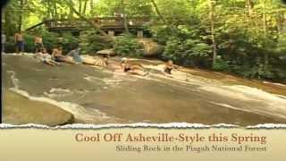 Sliding Rock near Asheville, NC